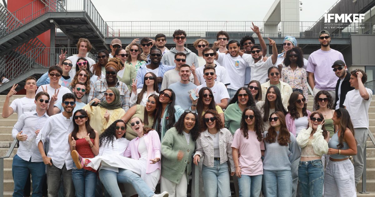 Photos de promotion pour les étudiants de l'IFMK EF avant les partiels de fin d'année. L'expression à travers l'image prend tout son sens !