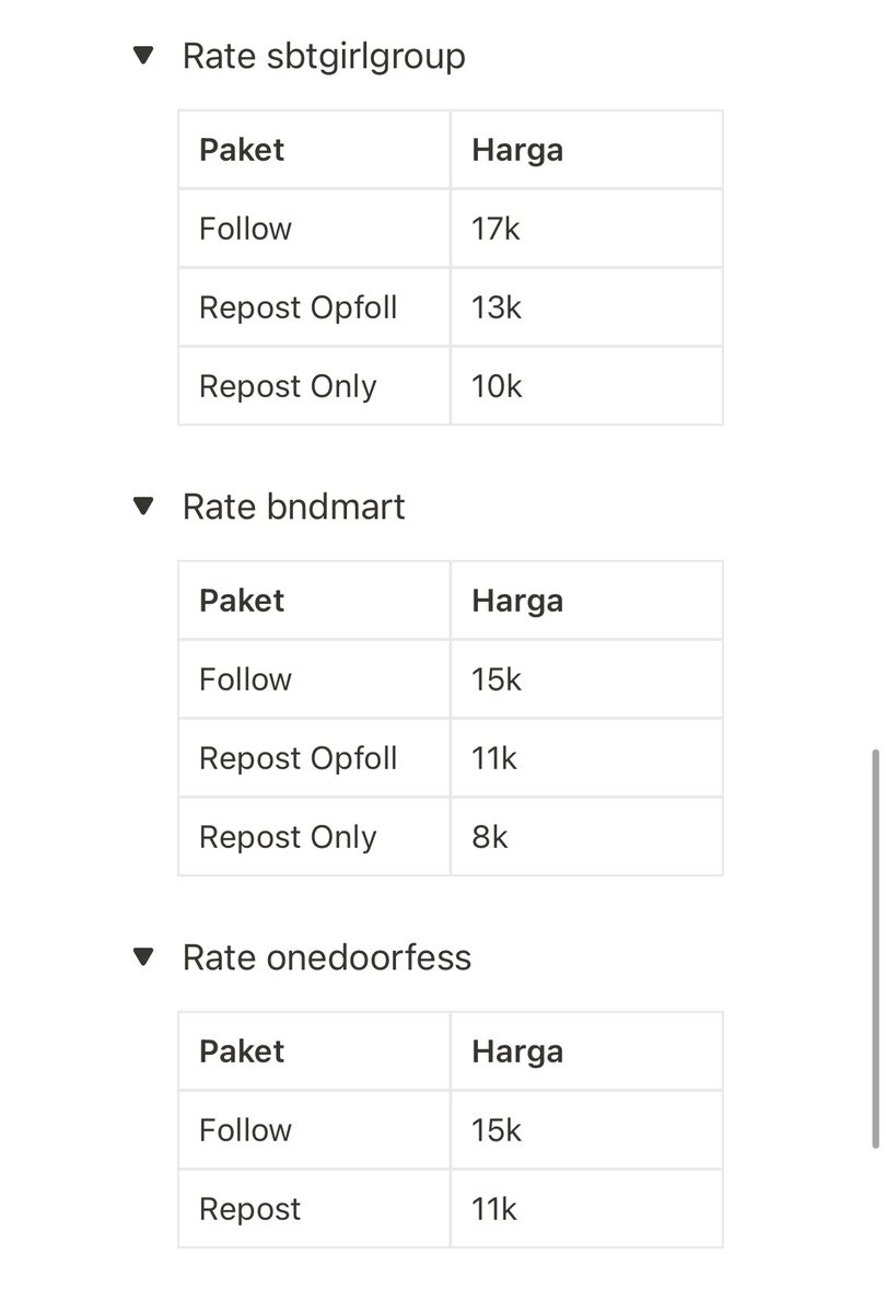 ThePaidPromote's tweet photo. NEW RATE PAID PROMOTE!
Lower price, special offer.

List base:
@stuffsite 
@stuffsbt 
@cutestfess 
@lovablefess 
@laris 
@sbtgirlgroup 
@bndmart 
@onedoorfess

DM langsung untuk tanya tanggal avail.
Perubahan harga hanya untuk bulan May, Juni, dan Juli 2025. https://t.co/QZ6UJ0FF8B