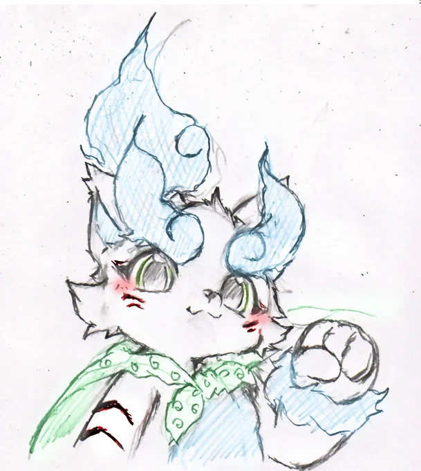 ひさびさ妖怪ウォッチラクガキ!今の手癖でししコマ～昔のPT今の画風で描くのもアリよねどう?#妖怪ウォッチ 