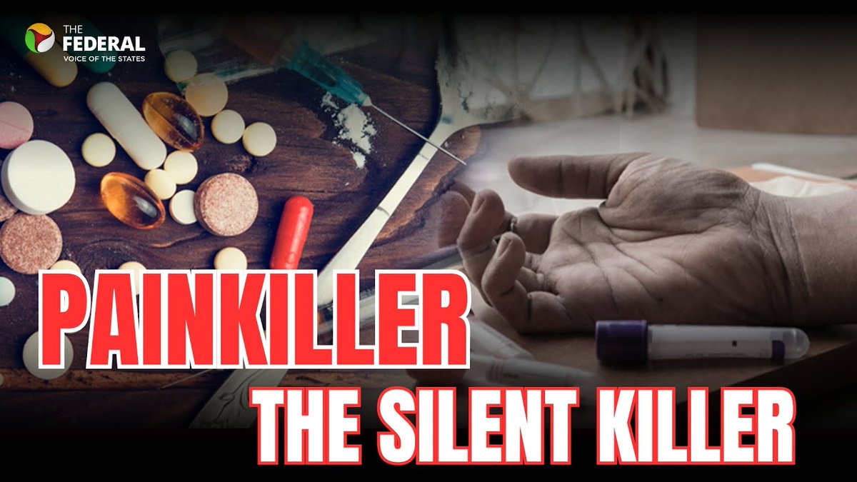 TheFederal_News's tweet photo. #Painkiller Abuse: From #HIV to #Hepatitis - the truth behind the ugly secret!

The Federal's @Shweta_journo explains 

WATCH | https://t.co/c66UNEE8Ne 

#DrugAbuse #Tydol #Tapentadol #Painkillers #PainkillerAbuse #Addiction https://t.co/2vpyRWmz3a