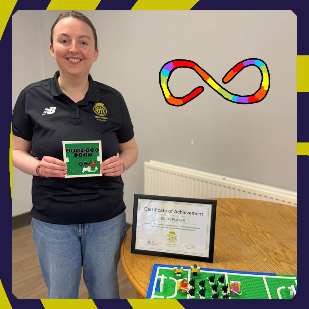 Lead the Way’s Eilidh drives new Neurodivergent Network for Hockey. 🏑