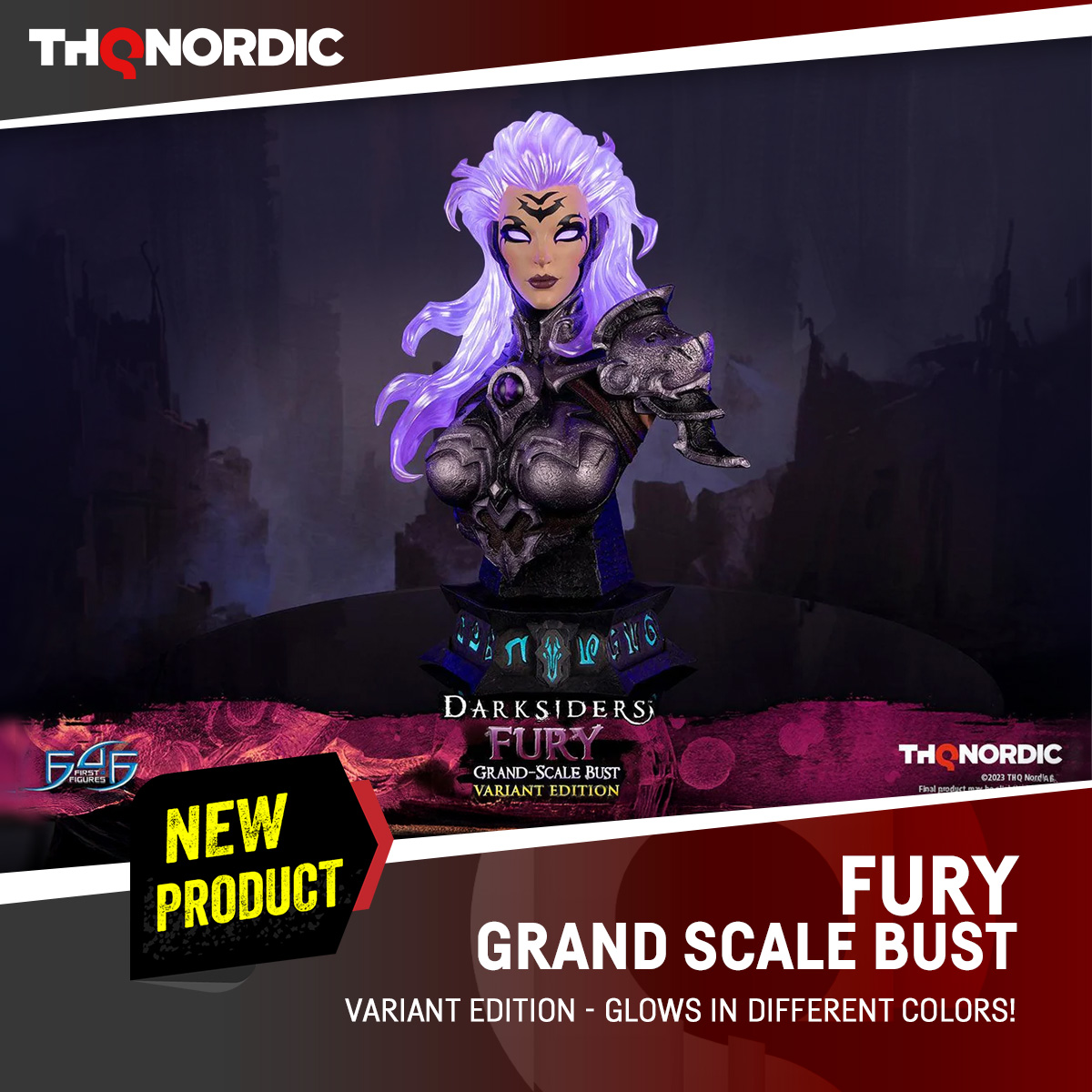 THQNordicStores's tweet image. 🔥Incredible sculpting ,painting and LED light bring Fury to life with realistic details.
💫This incredibly detailed piece by @first4figures will be the star of any collection!
eu.store.thqnordic.com/en/Our-Games/D…
#thqnordicstores #darksiders #fury #game #merch