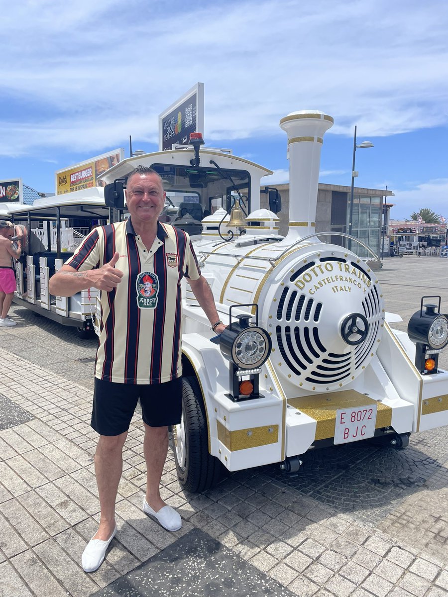 JayneLoveday01's tweet image. Our childishness continues… today we went on the island train 😂 was great fun too @OfficialKP180 #ChooChoo🚂 #TheRife