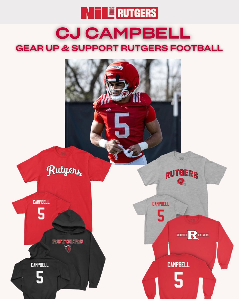 Rutgers NIL Store tweet media