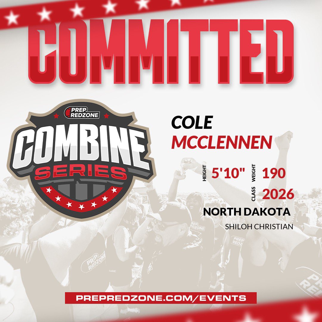 Cole McClennen (@colemcclennen07) on Twitter photo I’m excited to showcase my skills at the combine <a href="/PrepRedzoneOR/">Prep Redzone Oregon</a> this Sunday!
<a href="/NWahlScouting/">Nate Wahl</a>
<a href="/JordanJ_/">Jordan Johnson</a>
<a href="/ConnorDarby57/">Connor Darby</a>
<a href="/PrepRedzone/">Prep Redzone 🏈</a>
<a href="/PrepRedzoneWA/">Prep Redzone Washington</a> I’m excited to showcase my skills at the combine <a href="/PrepRedzoneOR/">Prep Redzone Oregon</a> this Sunday!
<a href="/NWahlScouting/">Nate Wahl</a>
<a href="/JordanJ_/">Jordan Johnson</a>
<a href="/ConnorDarby57/">Connor Darby</a>
<a href="/PrepRedzone/">Prep Redzone 🏈</a>
<a href="/PrepRedzoneWA/">Prep Redzone Washington</a>
