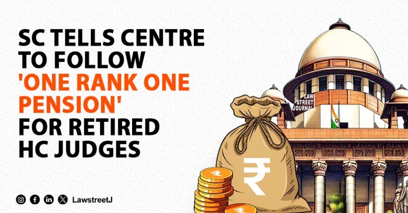 LawstreetJ's tweet photo. #SupremeCourt directs Centre to implement ‘#OneRankOnePension’ for all retired High Court judges, ensuring equal pension regardless of entry source or tenure.
Read full article here
@jhanaktweets #ConstitutionalLaw #Article14 #EqualityBeforeLaw #PublicPolicy