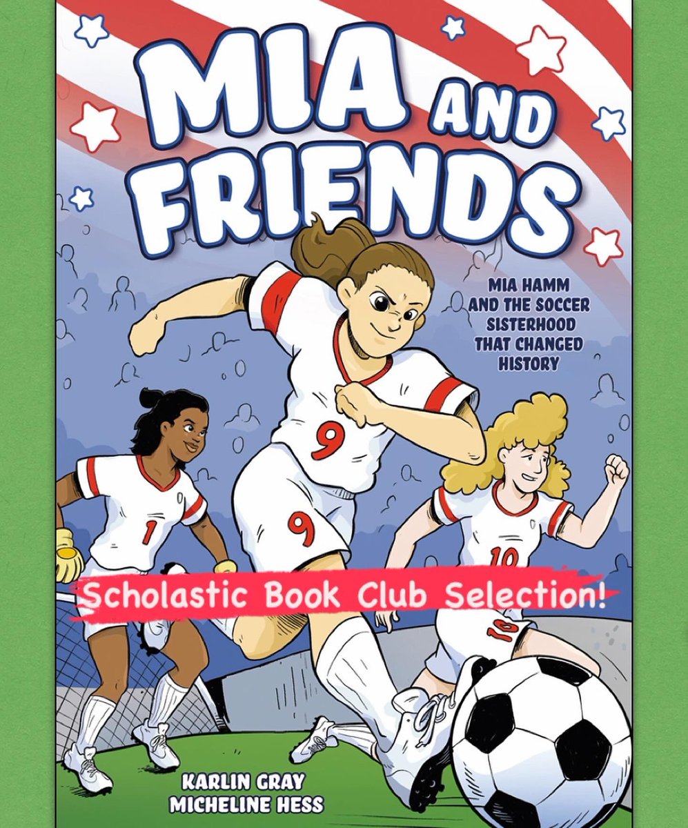 Karlin Gray (@karlingray) on Twitter photo #TrueStory — MIA AND FRIENDS is a <a href="/Scholastic/">Scholastic</a> #bookclub selection!! 📚👍
#graphicnovels #womeninsports #99ers
clubs.scholastic.com/mia-and-friend… #TrueStory — MIA AND FRIENDS is a <a href="/Scholastic/">Scholastic</a> #bookclub selection!! 📚👍
#graphicnovels #womeninsports #99ers
clubs.scholastic.com/mia-and-friend…