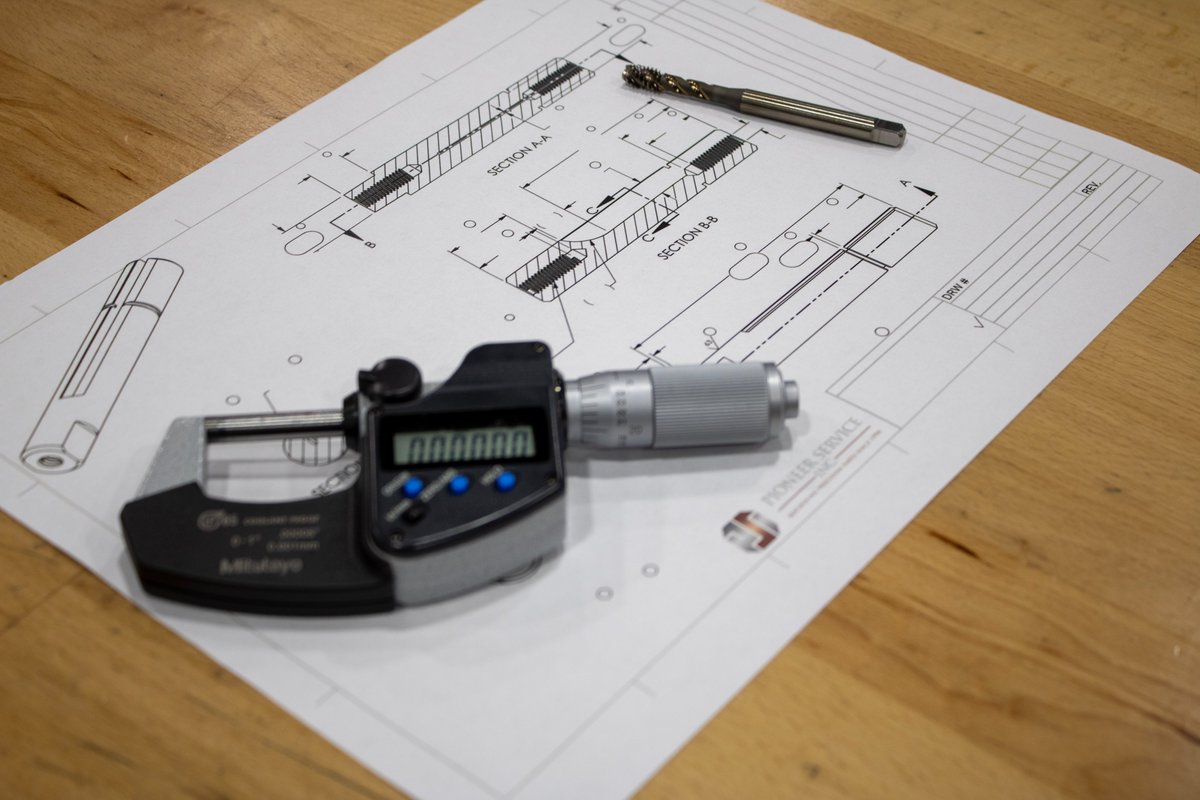 CNC Swiss Machinist Starter Pack:

• Caliper you never lend out
• Third cup of coffee before lunch
• Setup so dialed, even barking dogs can’t distract you

What else belongs?

Blueprints. Mug. Tooling. It’s a vibe.

#SwissMachinist #PioneerService
