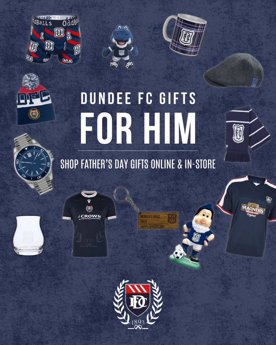 👔Father’s Day Sorted! 🎁

Looking for the perfect gift for a Dee-da? ⚽️

Shop our range of Dundee FC gifts for him – from kits to classic merch, there’s something every Dark Blue dad will love.

Shop Now👉 dfcdirect.co.uk

#FathersDay #DundeeFC #DFCDirect #GiftForHim