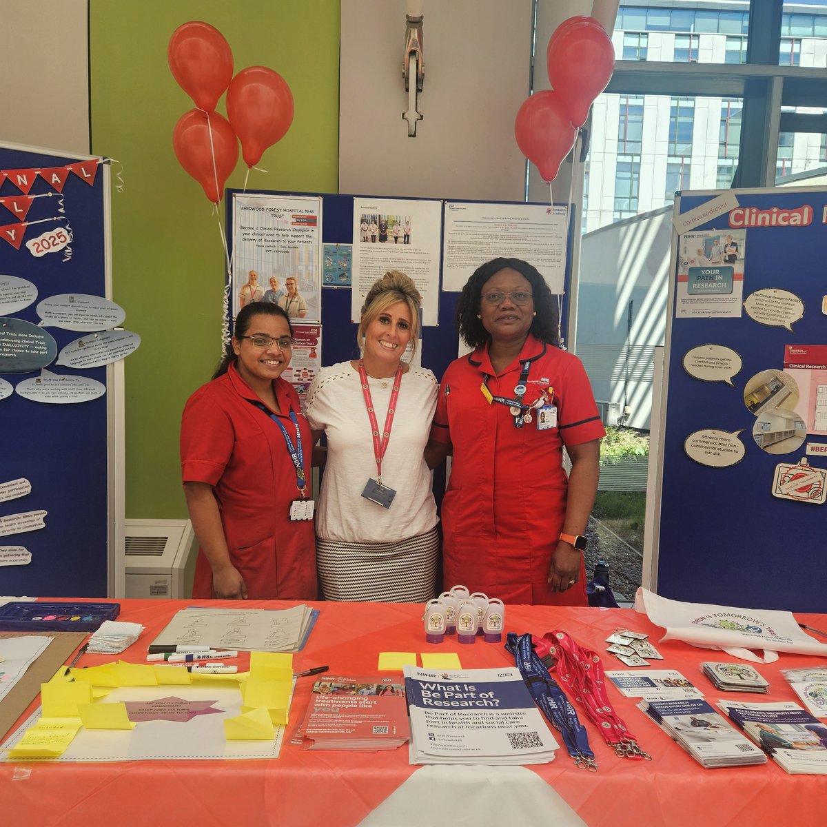 SFHresearch's tweet photo. we've had a brilliant day celebrating International clinical trials day! @CleggAndrea @SFHFT @NIHRrdn @NIHRtakepart https://t.co/f85afJyJQF