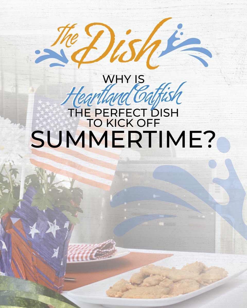 We’re dishing out the perfect way to kick off the unofficial start of summertime with Heartland Catfish! Check out our latest blog to see how you can stay backyard-ready all season long.
heartlandcatfish.com/why-is-heartla…

#HeartlandCatfish #Blog #Summertime #FreshandFlavorful