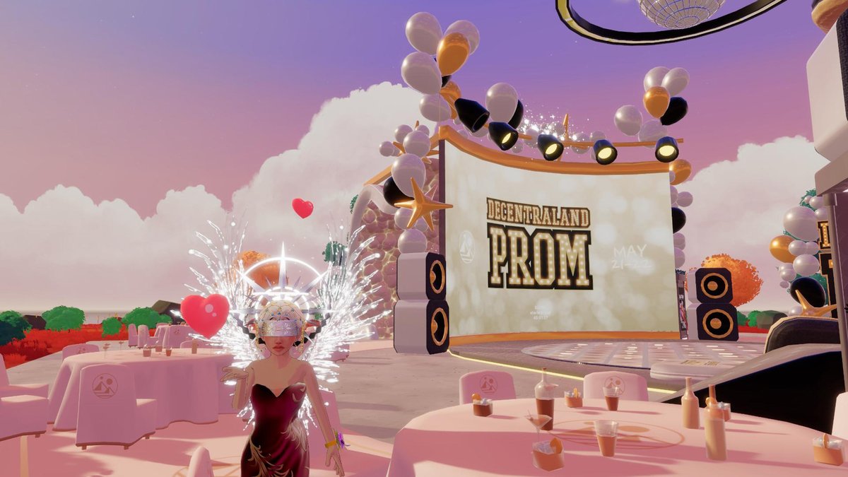 Decentraland tweet media