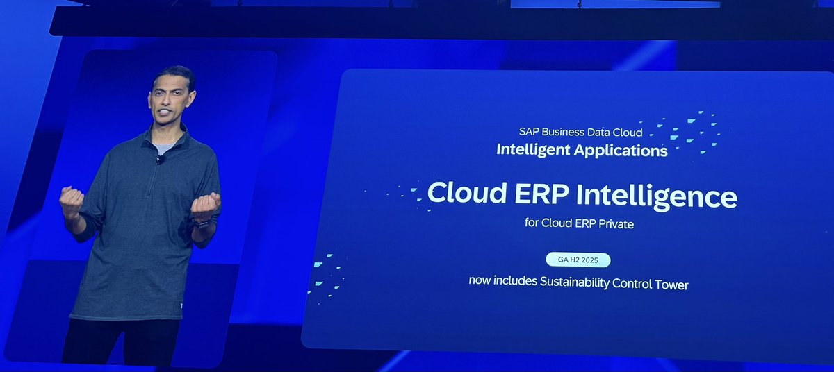 .<a href="/SAP/">SAP</a> focus at #Sapphire2025 is Apps. Data. AI. Makes sense to me. Now it’s execution time.

Muhammad Alam —
SAP Product &amp; Engineering, discusses the importance of these layers and how to innovate.

Key challenges: data readiness and change management. Of course this is doable