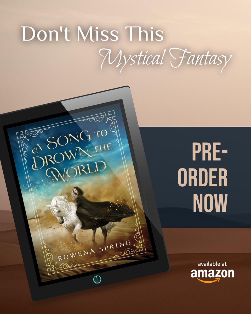 EdgeReads's tweet photo. Desert winds. Ocean tides. A dangerous truth beneath the sands. Will Marguerite find her redemption—or will the desert claim her?

Pre-order your copy today! https://t.co/jzAlVcvxBk
.
.
#Edgereads #asongtodrowntheworld #rowenaspring #preordernow #mysticalfantasy #GoodReads https://t.co/djB7s1cXOi