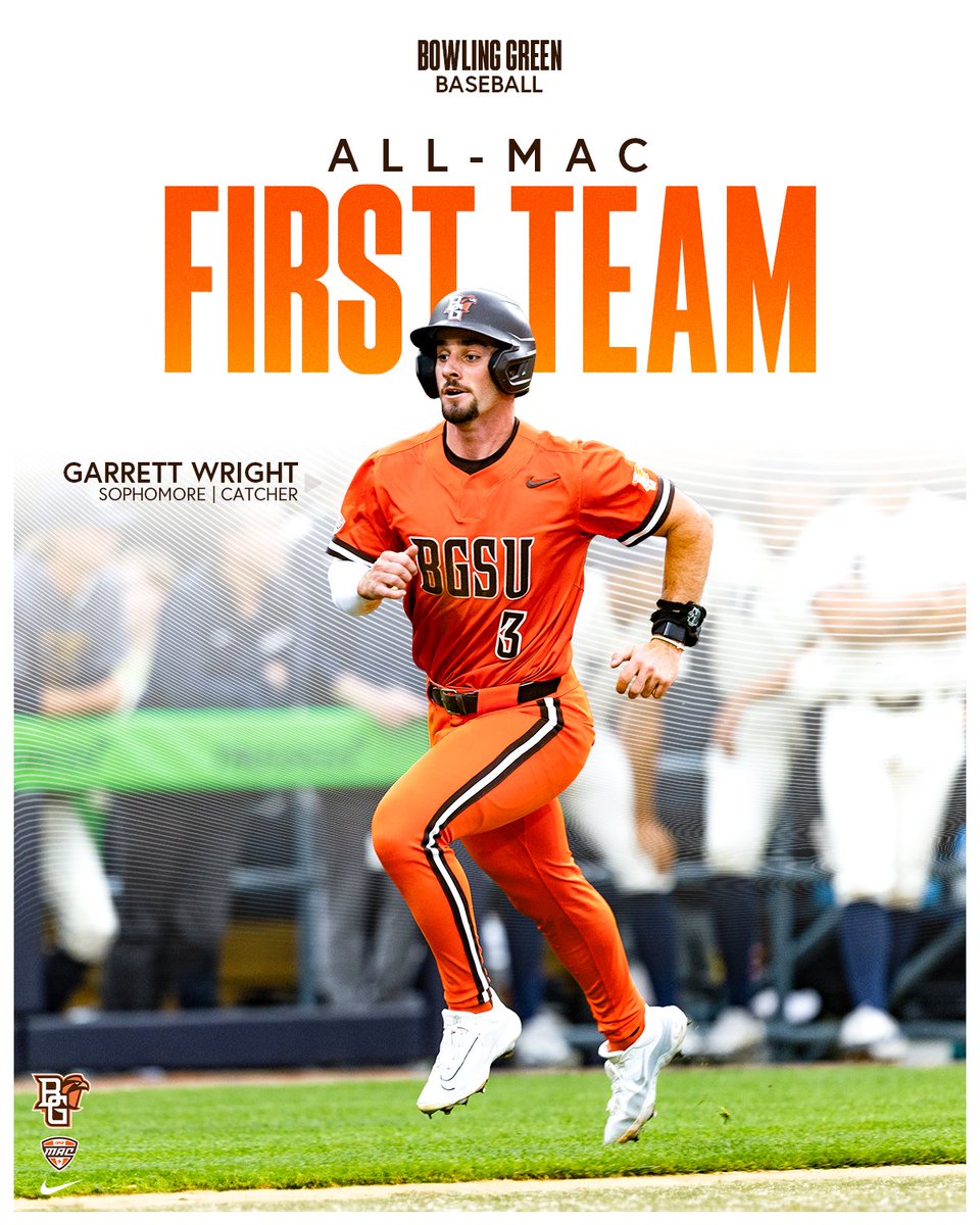 𝙂𝙖𝙧𝙧𝙚𝙩𝙩 𝙒𝙧𝙞𝙜𝙝𝙩

⚾️MAC Defensive Player of the Year
⚾️All-MAC First Team
⚾️MAC All-Defensive Team

⚾️Played 5 different positions, perfect fielding percentage at 3
⚾️Only player in the MAC to hit above .400
⚾️Only player in the MAC with an OBP above .500

#AyZiggy