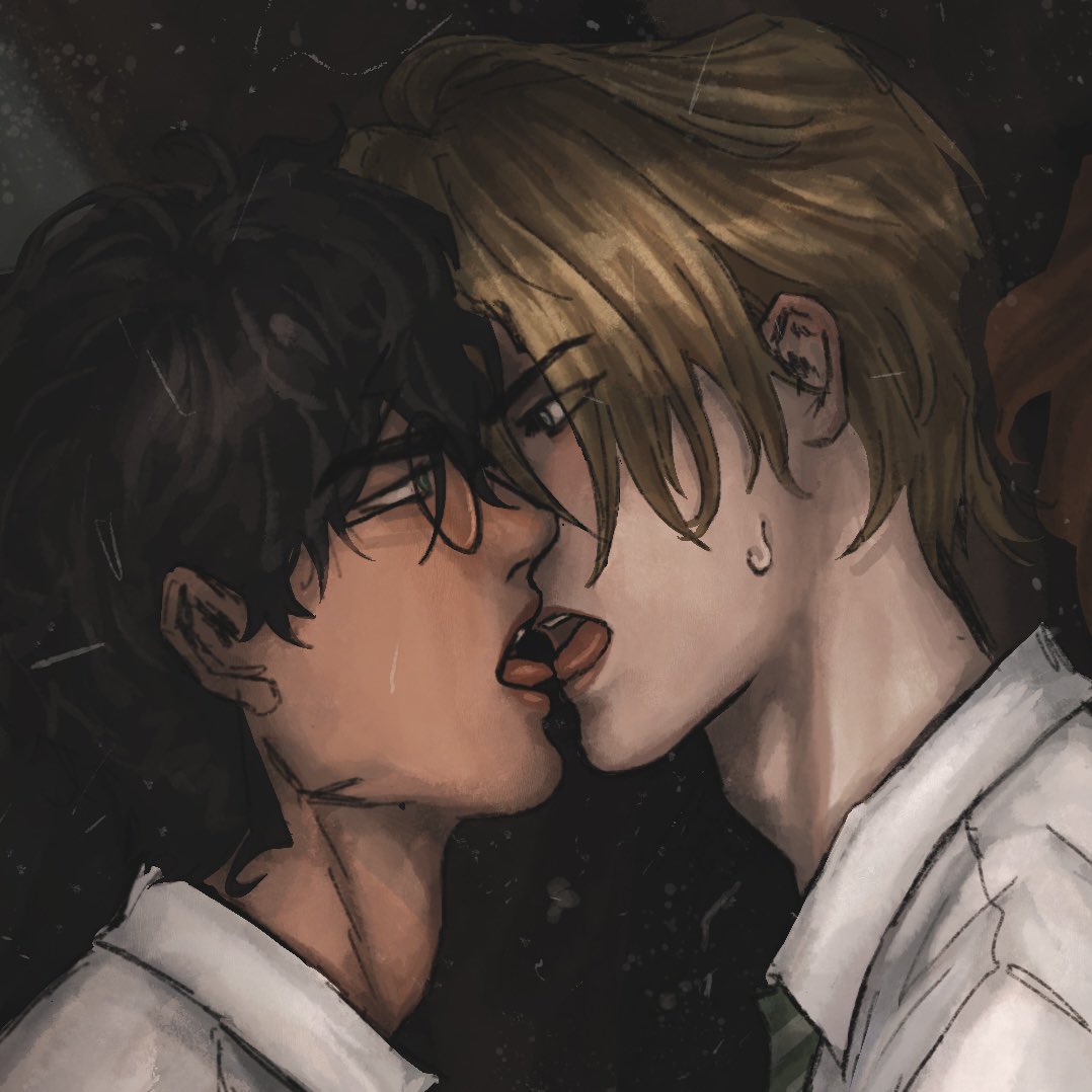 obessed_01's tweet image. “Quick, Ron, let me take a picture of this ‘fight’ with you in it. I wanna show future them how obvious the signs were.”
#fanart #drarry #ronweasley
