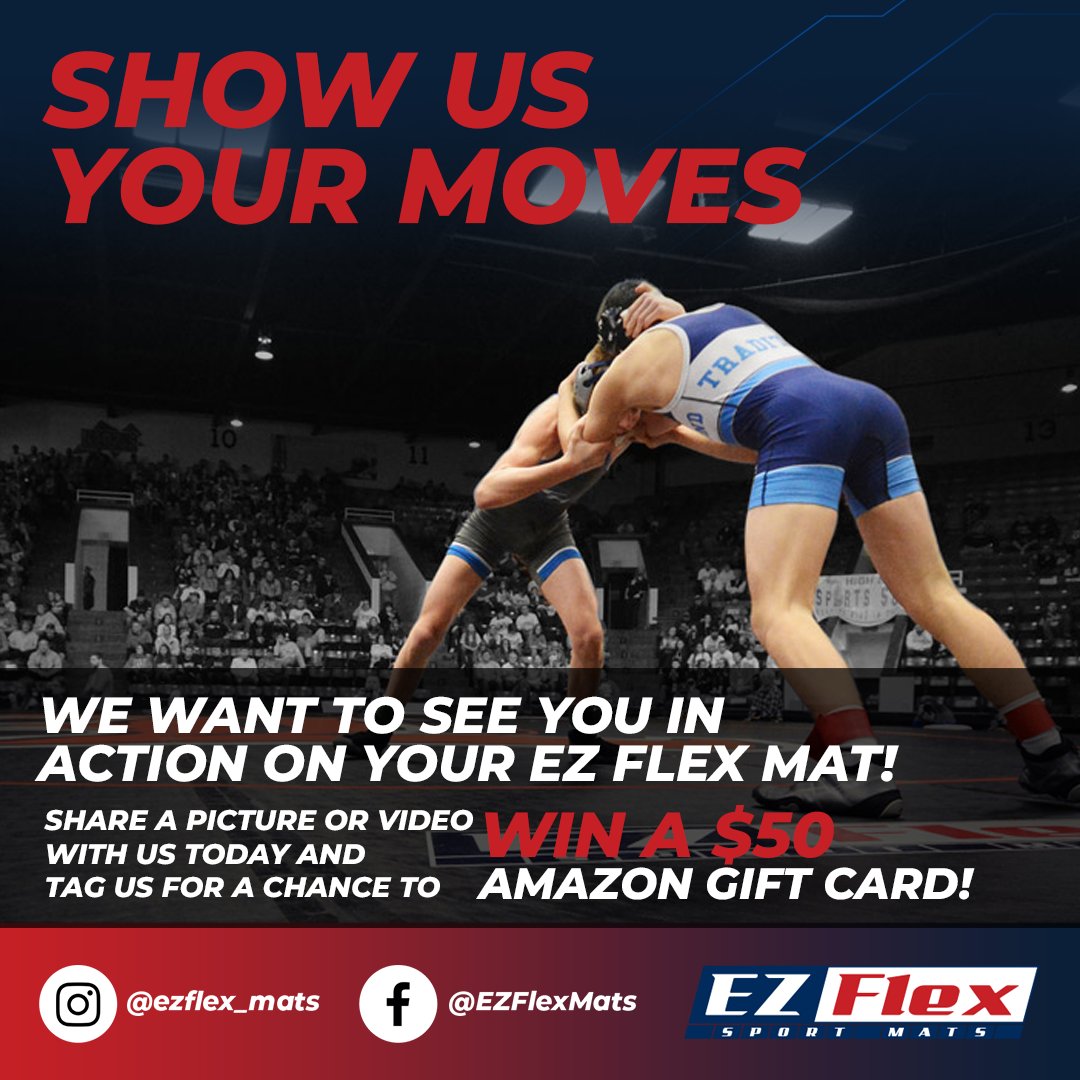 Spirit, spirit yes we do. We’ve got spirit… how about YOU?! 🫵✨📣

Are you flipping, pinning, tumbling, or stretching like a champ on your EZ Flex Mat? You know what to do. 👆

#EZFlexSportMats #WrestlingMats #CheerleadingMats