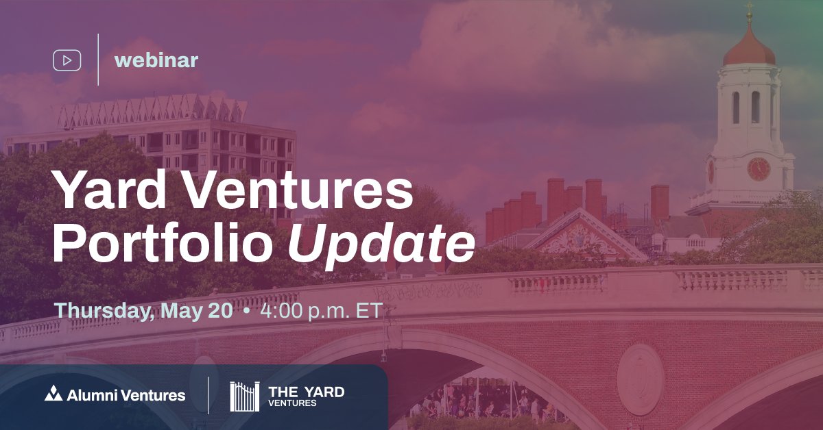 yardventures's tweet photo. Step inside the Yard Ventures portfolio. Join Laura Rippy and team for an exclusive look at the fund’s latest investments, performance trends, and startup strategy. Reserve your spot today: https://t.co/sGcivtMP0s. https://t.co/QTkGrTguwC