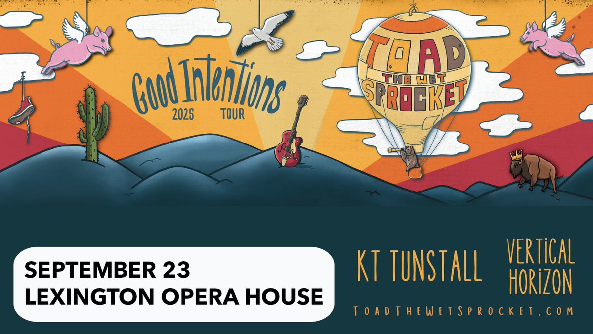 LexOperaHouse's tweet photo. 🔔 ON SALE THIS FRIDAY MAY 23rd 🔔
🎫 https://t.co/CWCLddWH5O
#TOAD2025 #GoodIntentionsTour https://t.co/SZtVIGofq6