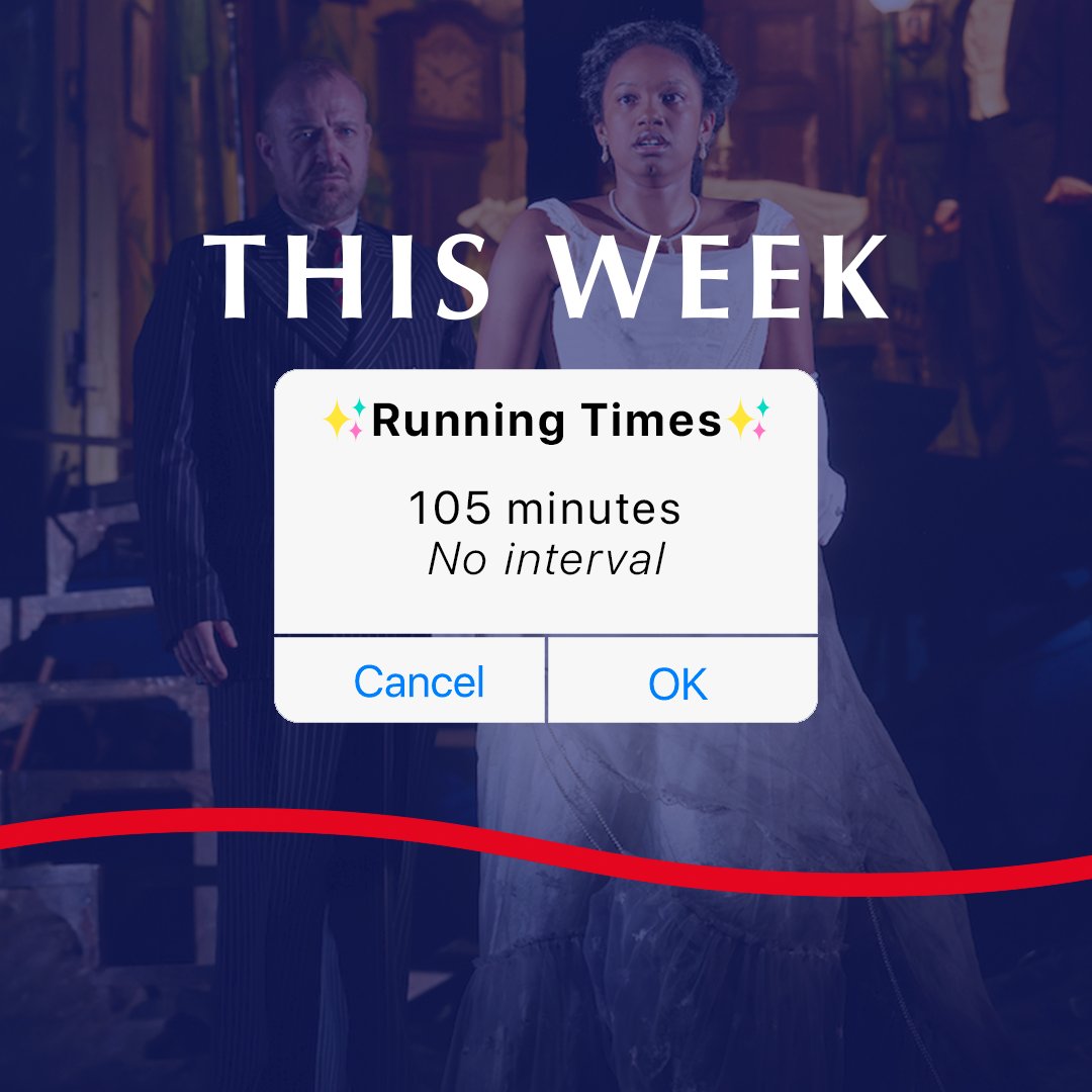 An Inspector Calls returns to Milton Keynes TONIGHT!

📅 Until Sat 24 May

If you're coming to see the show this week, here are the running times that you need to know:

🔍 105 mins (no interval)

Tickets are available here: atgtix.co/3HhWrn1