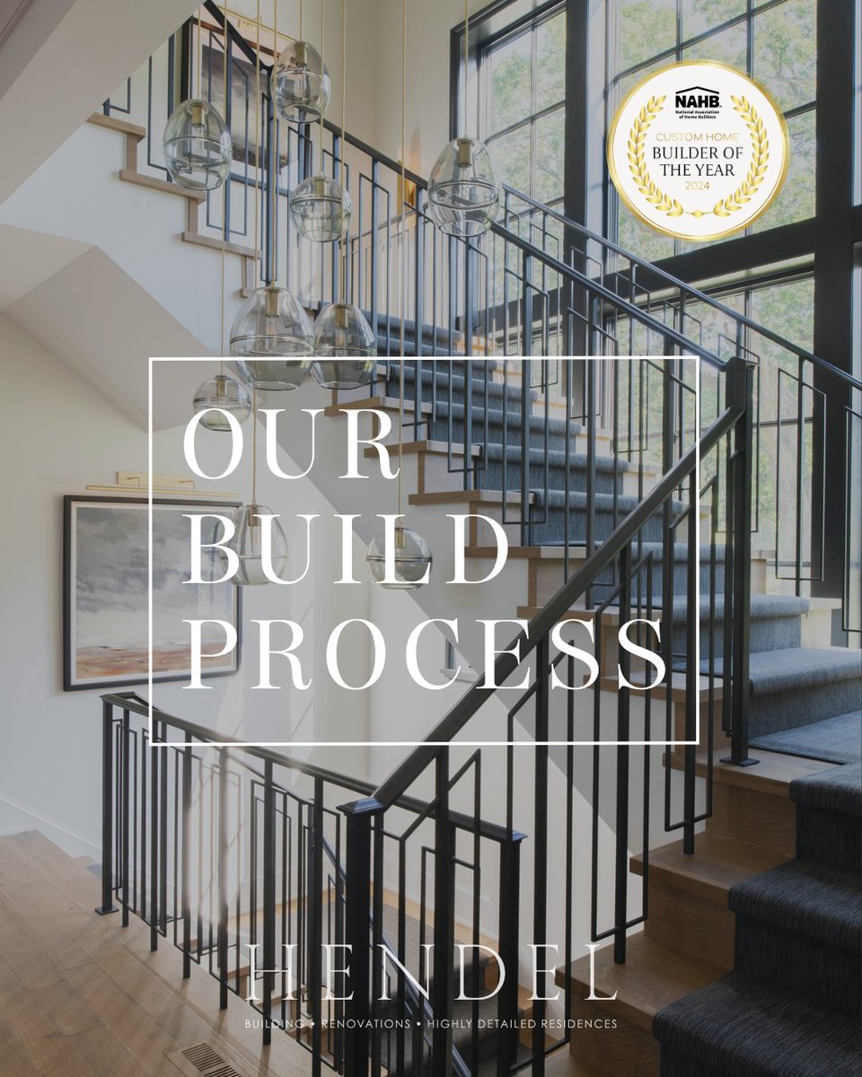 HendelHomes's tweet photo. We created The Hendel Approach to illustrate and simplify the construction process as we guide clients through the entire pre-construction and construction process and help them make the best decisions along the way. https://t.co/cvJzBRiON4