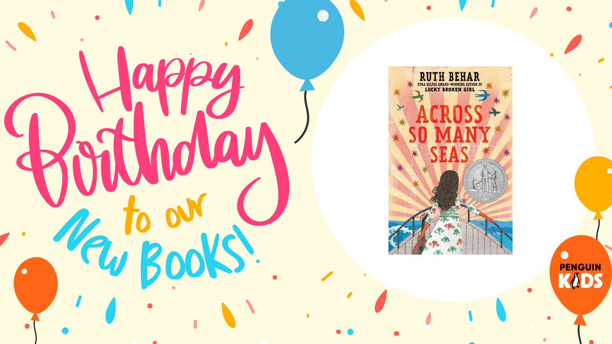 Penguin Kids (@penguinkids) on Twitter photo <a href="/LynMullalyHunt/">Lynda Mullaly Hunt 🗣⛈💦//🐟🌳</a> <a href="/Chasten/">Chasten Glezman Buttigieg</a> Happy #BookBirthday to Across So Many Seas by <a href="/ruthbehar/">Ruth Behar</a>
Spanning over five hundred years, Pura Belpré Award winner Ruth Behar’s epic novel tells the stories of four girls from different generations of a Jewish family. Now in paperback! Ages 10 & up.
➡️bit.ly/43sQJaw <a href="/LynMullalyHunt/">Lynda Mullaly Hunt 🗣⛈💦//🐟🌳</a> <a href="/Chasten/">Chasten Glezman Buttigieg</a> Happy #BookBirthday to Across So Many Seas by <a href="/ruthbehar/">Ruth Behar</a>
Spanning over five hundred years, Pura Belpré Award winner Ruth Behar’s epic novel tells the stories of four girls from different generations of a Jewish family. Now in paperback! Ages 10 & up.
➡️bit.ly/43sQJaw