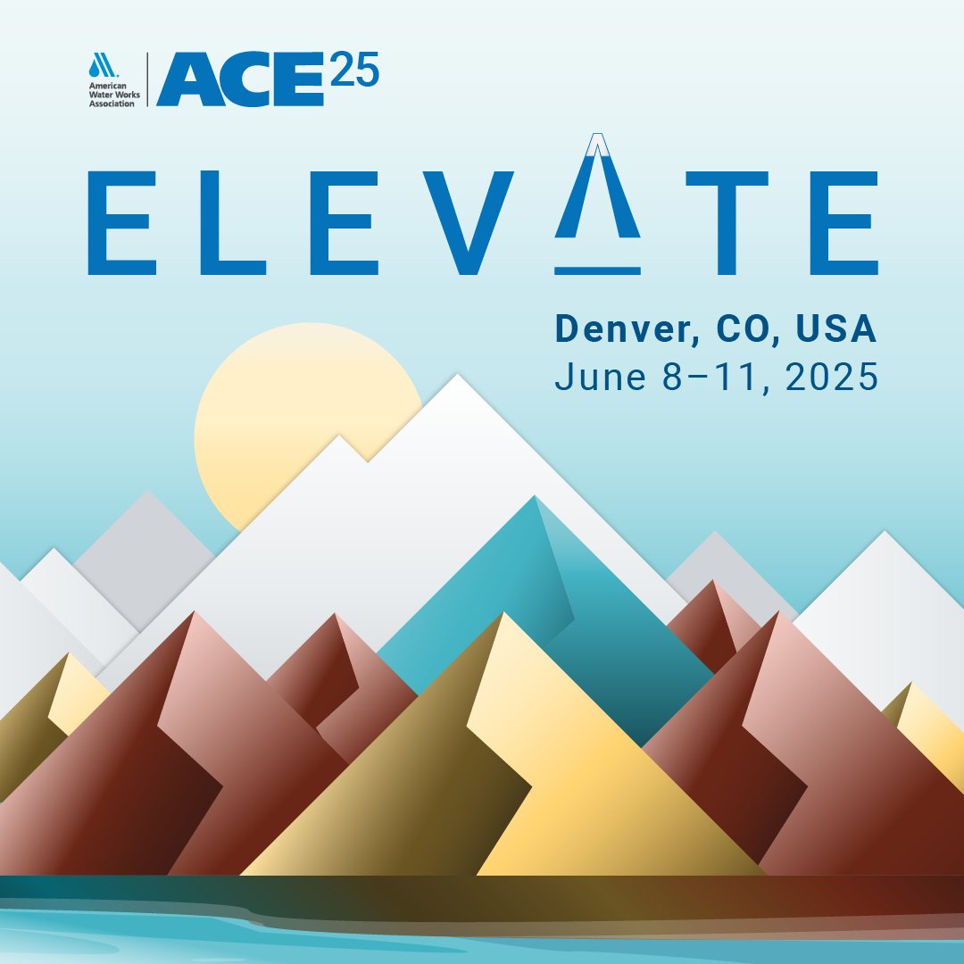 Join the American Water Works Association at this crucial gathering for #WaterUtilities and the entire sector.  Help chart a course to a better #FutureOfWater!

Register for #ACE25: ow.ly/pkZF50VPsaL

June 8-11, 2025, Denver Explore the program: ow.ly/ooM950VPsaM