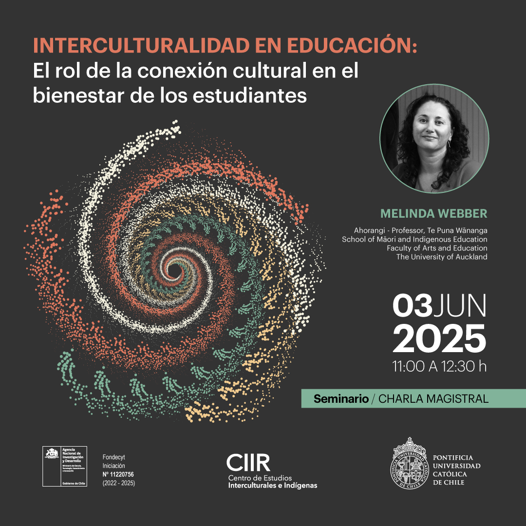 Facultad Educación UC (@fac_educacionuc) on Twitter photo 🌍 ¿Cómo influye la conexión cultural en el bienestar estudiantil?
Este 03 de junio de 11:00 a 12:30 h, acompáñanos en una charla magistral con Melinda Webber, académica maorí de <a href="/AucklandUni/">University of Auckland | Waipapa Taumata Rau</a> y experta en educación indígena 🌿
🔗 Inscríbete: tinyurl.com/5n74ktu4 🌍 ¿Cómo influye la conexión cultural en el bienestar estudiantil?
Este 03 de junio de 11:00 a 12:30 h, acompáñanos en una charla magistral con Melinda Webber, académica maorí de <a href="/AucklandUni/">University of Auckland | Waipapa Taumata Rau</a> y experta en educación indígena 🌿
🔗 Inscríbete: tinyurl.com/5n74ktu4