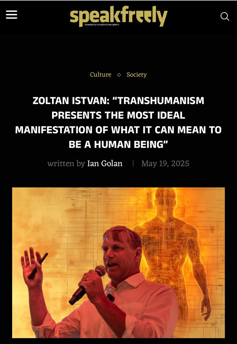 Zoltan Istvan 🖖 tweet media