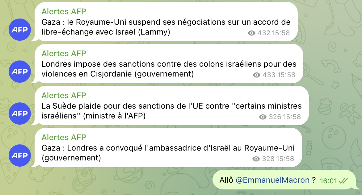 De temps en temps on aimerait des dépêches AFP qui nous rendent un peu fier d'appartenir au pays des Droits de l'Homme, monsieur le Président.

Pour l'instant, vous nous faites juste honte.