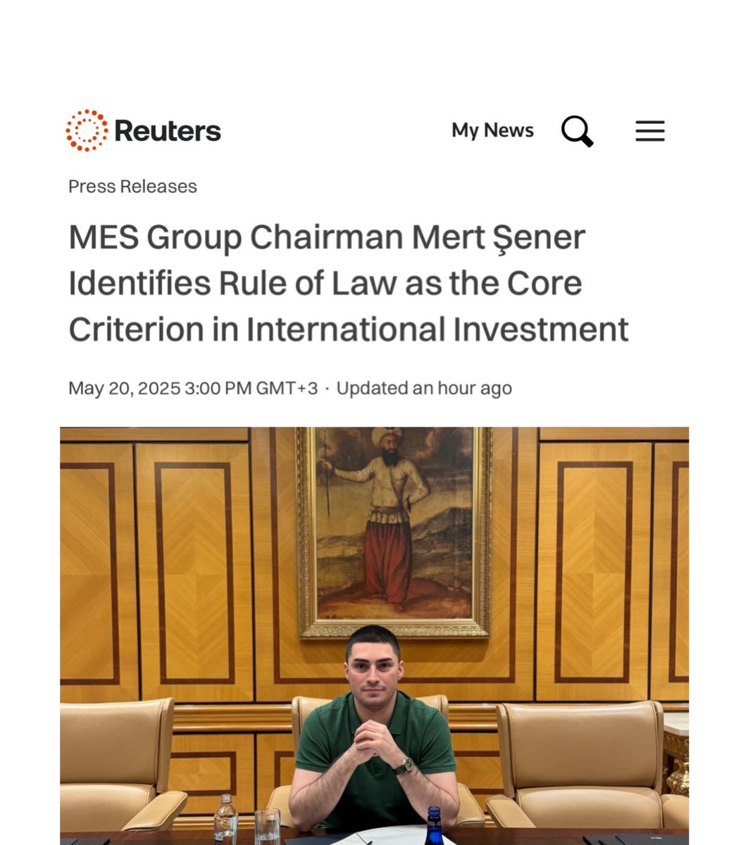 Today, I gave an interview to <a href="/Reuters/">Reuters</a> News Agency, one of the world’s most respected news organizations. I appreciate their commitment to impartial journalism and wish them continued success in their work. In the interview, I identified the Rule of Law as the core criterion in