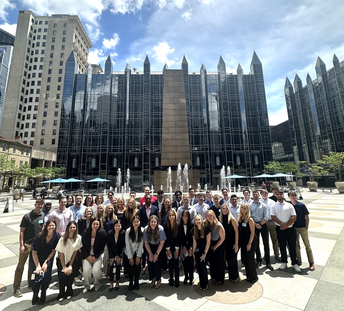 Schneider_Downs's tweet photo. Our 2025 summer intern class is here! 🙌 Whether they're diving into the world of audit, tax, consulting or wealth management, we’re excited to help them learn and grow. Interested in joining us next summer? Explore our early career opportunities here: https://t.co/aU0l6nKZ3S. https://t.co/mCI1vNd7qe