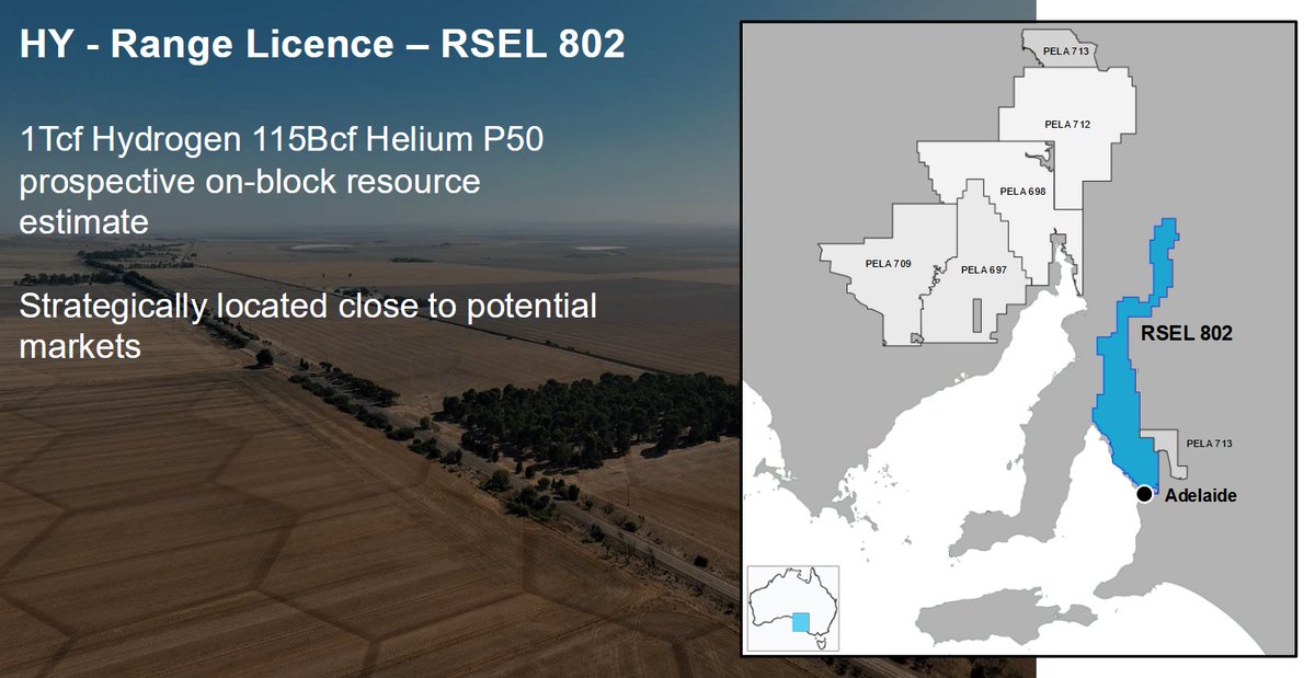🔸HY-Range (Licence RSEL 802) licence-wide surface geochemistry survey to commence early May.

🔸Innovative approach to soil air geochemical survey to provide full-licence, base-line, natural hydrogen and helium analysis.

#THR $THR #Hydrogen #Helium