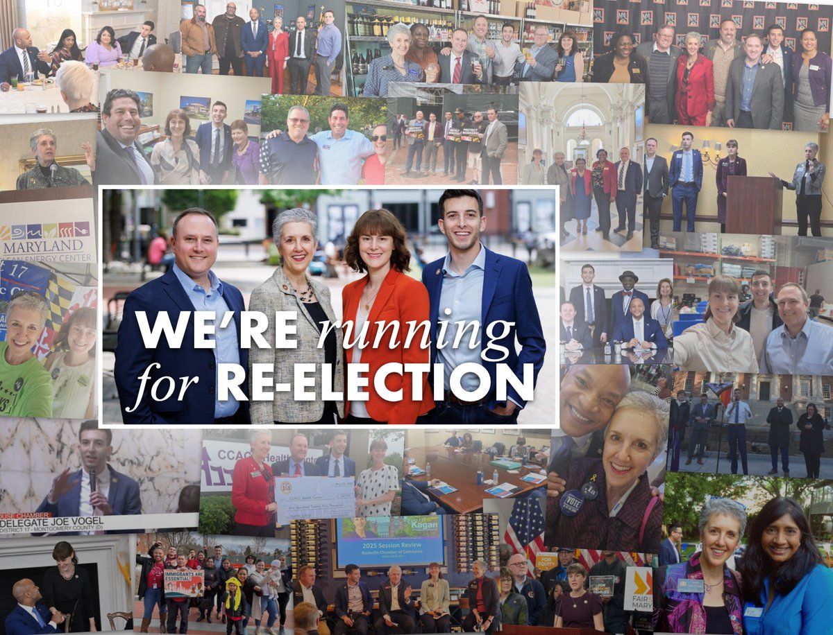 Ryan Spiegel (@ryspiegel) on Twitter photo BREAKING NEWS: I'm running in 2026, together as a team with <a href="/CherylKagan/">Cheryl C. Kagan</a>, <a href="/palakovichcarr/">Delegate Julie Palakovich Carr</a>, & <a href="/JoeVogel_/">Joe Vogel</a> , to continue representing Rockville and Gaithersburg in the Maryland General Assembly.
It has been my great honor to serve you, but our work is not done. BREAKING NEWS: I'm running in 2026, together as a team with <a href="/CherylKagan/">Cheryl C. Kagan</a>, <a href="/palakovichcarr/">Delegate Julie Palakovich Carr</a>, & <a href="/JoeVogel_/">Joe Vogel</a> , to continue representing Rockville and Gaithersburg in the Maryland General Assembly.
It has been my great honor to serve you, but our work is not done.