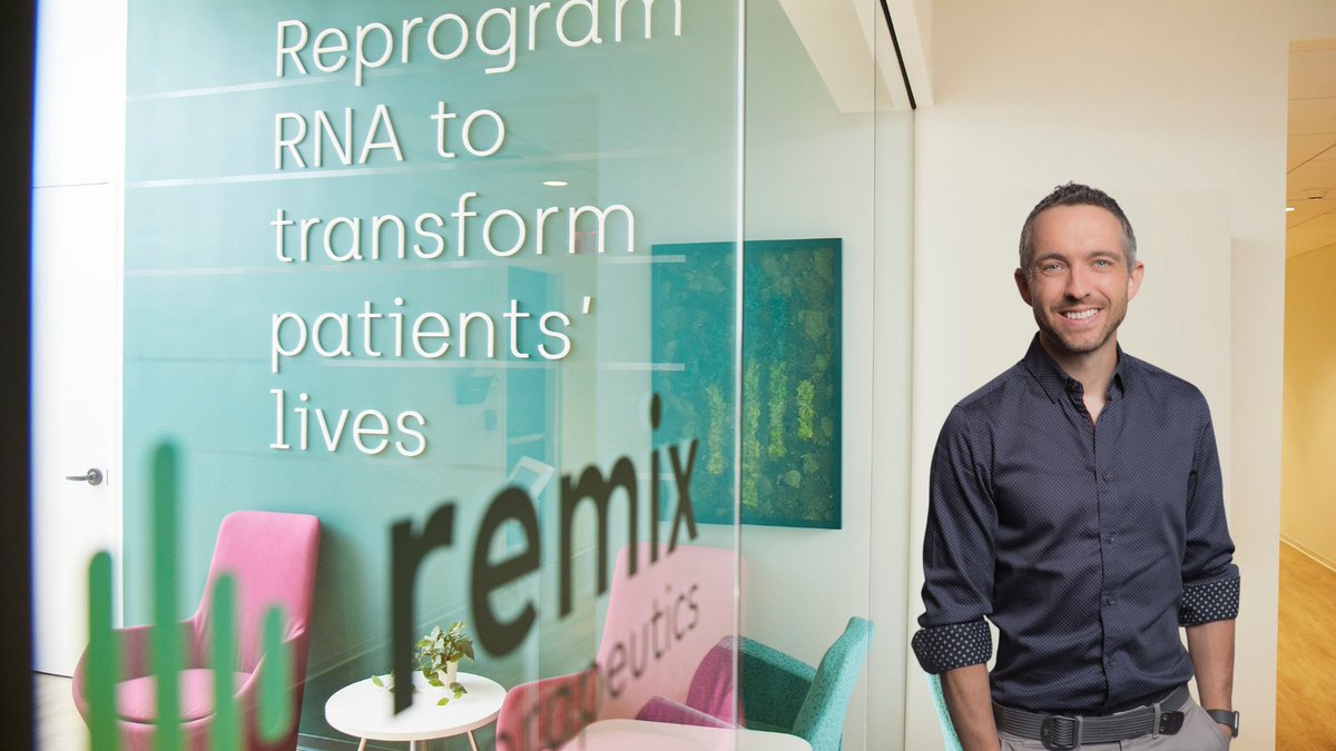 Hear from Dom Reynolds, our CSO, about his perspective on how Remix is tackling one of the biggest factors in being able to treat cancer and other difficult to treat diseases - undruggable proteins.  bit.ly/3H5dsAX
#OncologyResearch #ACC #AdenoidCysticCarcinoma #AML