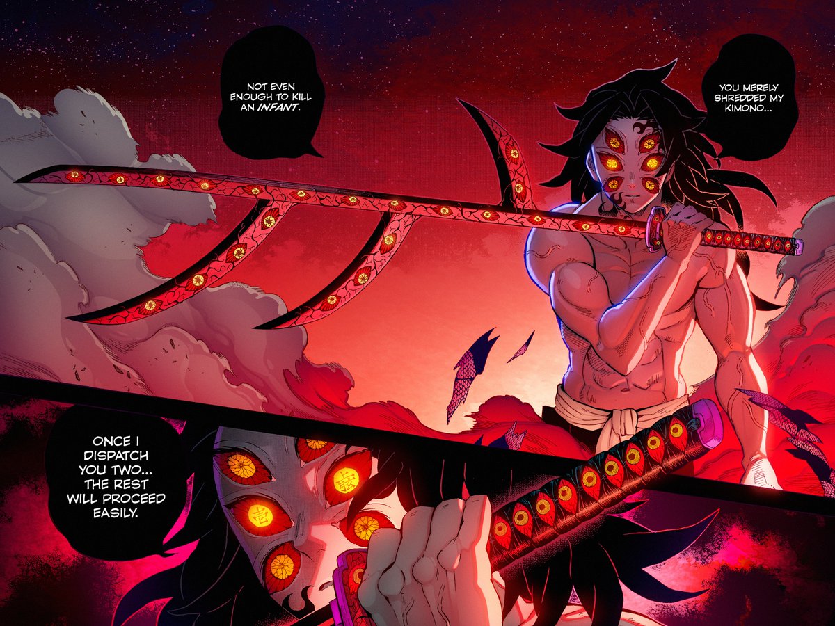 Micao1750's tweet image. Kokushibo - Kimetsu no Yaiba
