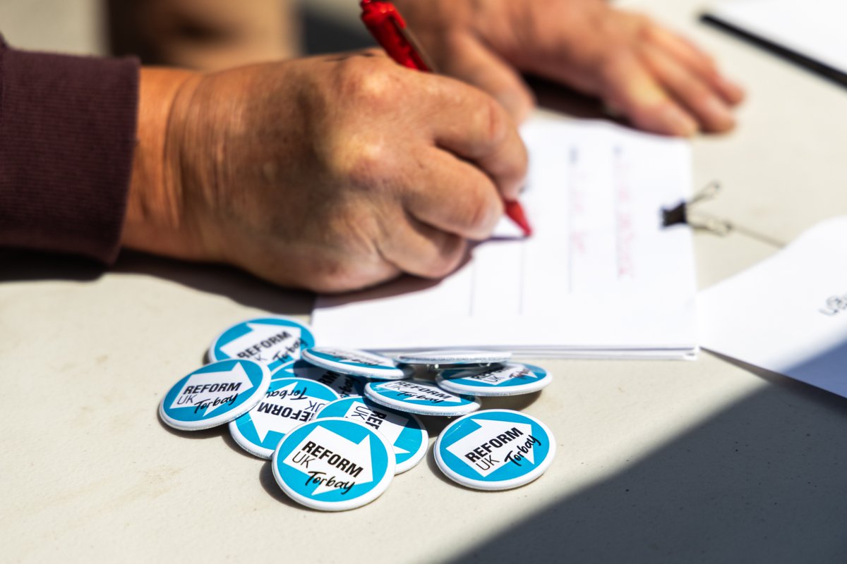 ReformTorbay's tweet image. 🎪 Thank you to everyone at the Devon County Show who chatted and supported Devon and Torbay! 

Reform is coming - it starts with you. 💬💙 #ReformUK #DevonCountyShow #PoliticsForThePeople @reformparty_uk