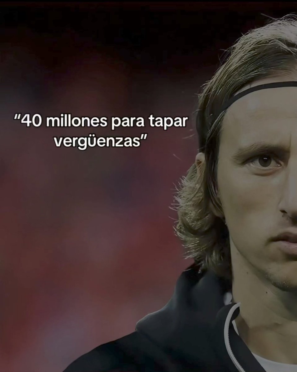 Lavozgalactica's tweet image. No estoy preparado para la marcha de Modric del Real Madrid. 💔