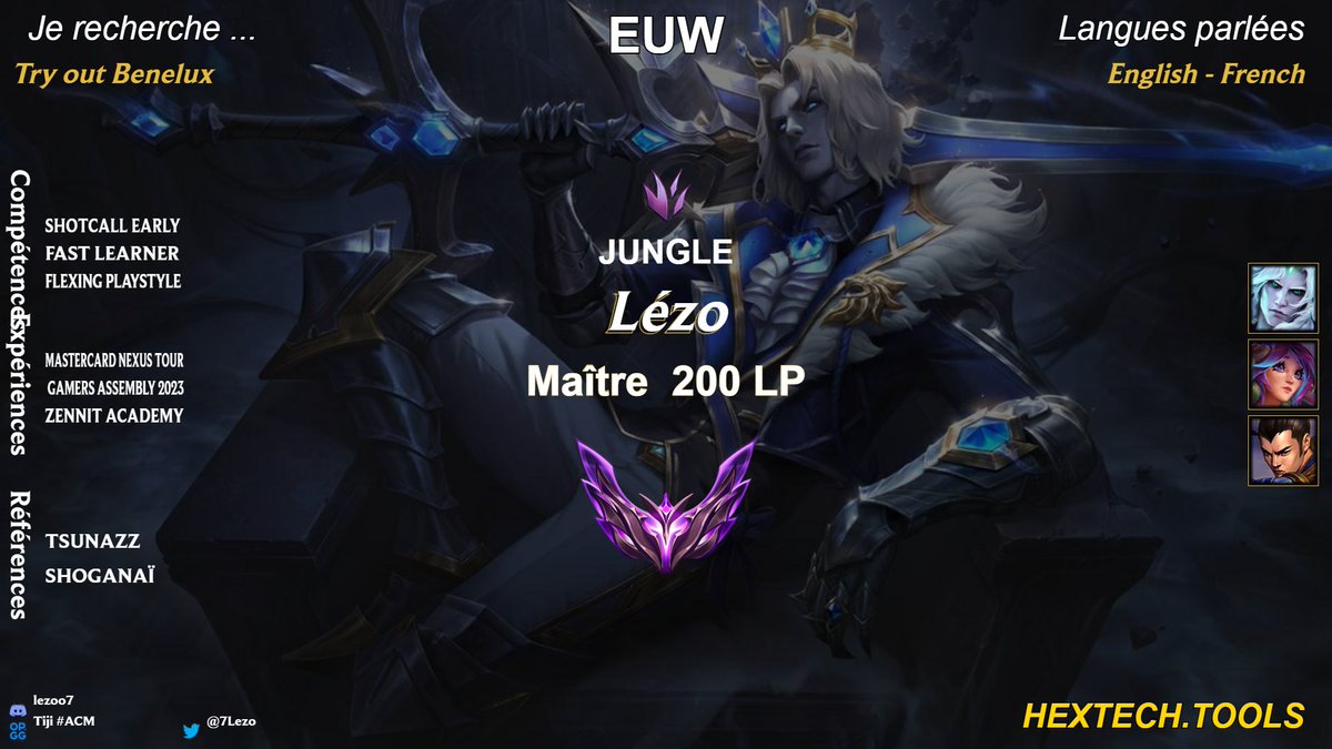 7Lezo's tweet image. Jungle LFT for Benelux
