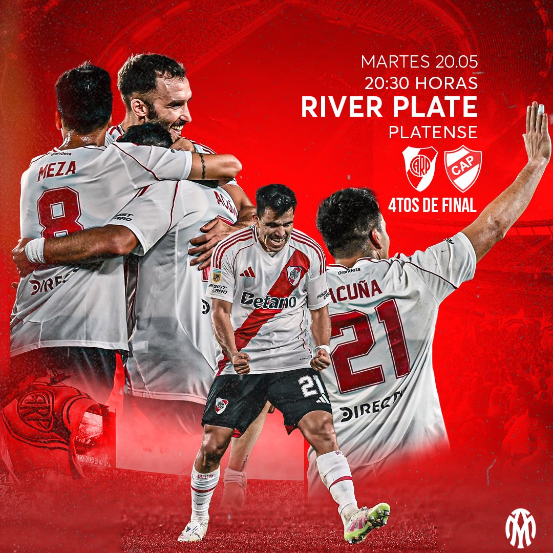 AcunaMarcos17's tweet photo. Hoy en casa 💪
Vamos @RiverPlate! ⚪️🔴 https://t.co/dnwMgsPt2j