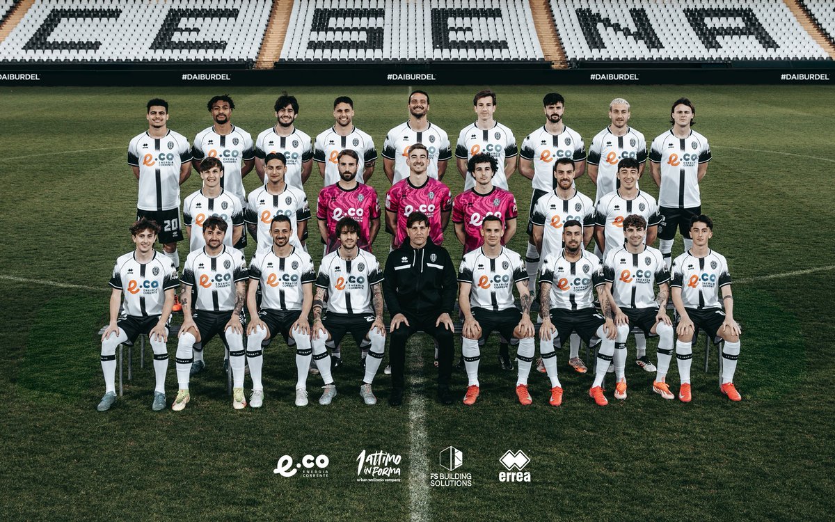 calciocesenafc's tweet photo. 𝐓𝐡𝐞 𝐒𝐪𝐮𝐚𝐝 🔥

Cesena Football Club - Stagione Sportiva 2024/2025 ⚽️ https://t.co/6bo9eZKI6o