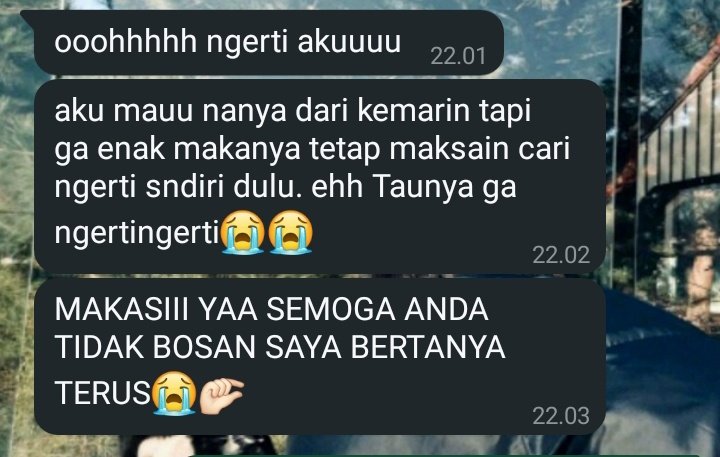 Lsaa_'s tweet photo. Ketika orang ga enakan ketemu orang ga enakan. Alias gapapa banget ini lohh😭😭 https://t.co/LhI5AR7HBC