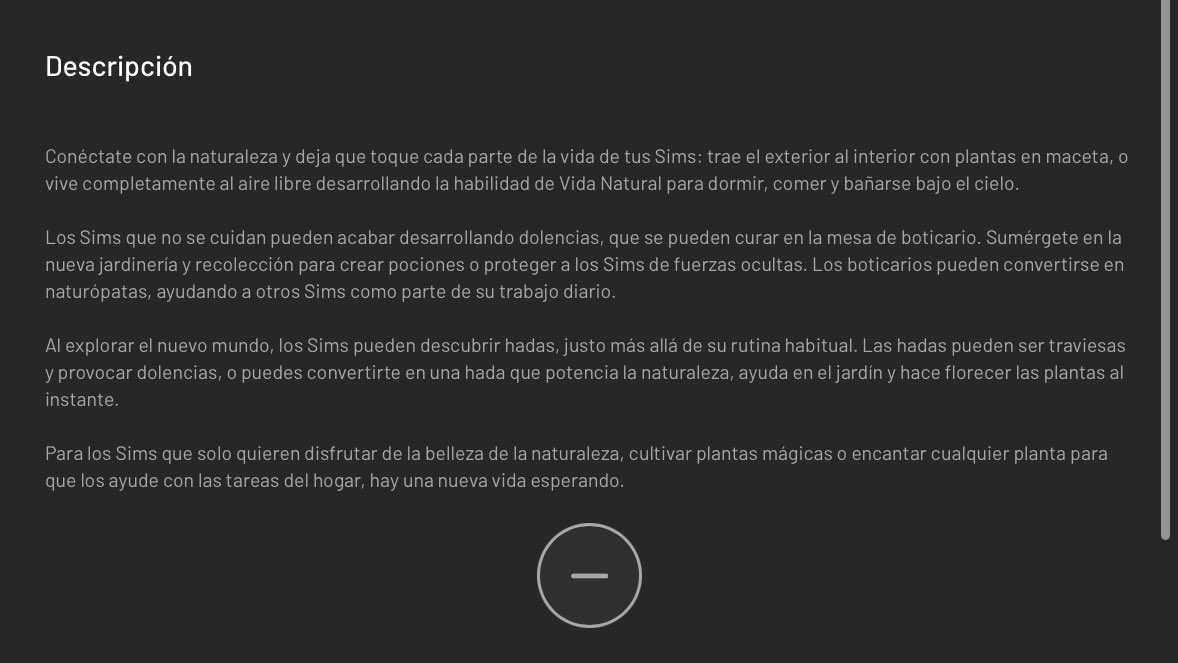 InfoSimmer's tweet photo. 🚨 BREAKING

La página Instant Gaming ha listado “Encantados por la Naturaleza” como la próxima Expansión de #LosSims4 

Incluyendo HADAS y nuevas funciones para la jardinería 🧚 Con fecha de lanzamiento para el 9 de julio.

La página ha acertado en lanzamientos pasados https://t.co/4ZZ9laIITj