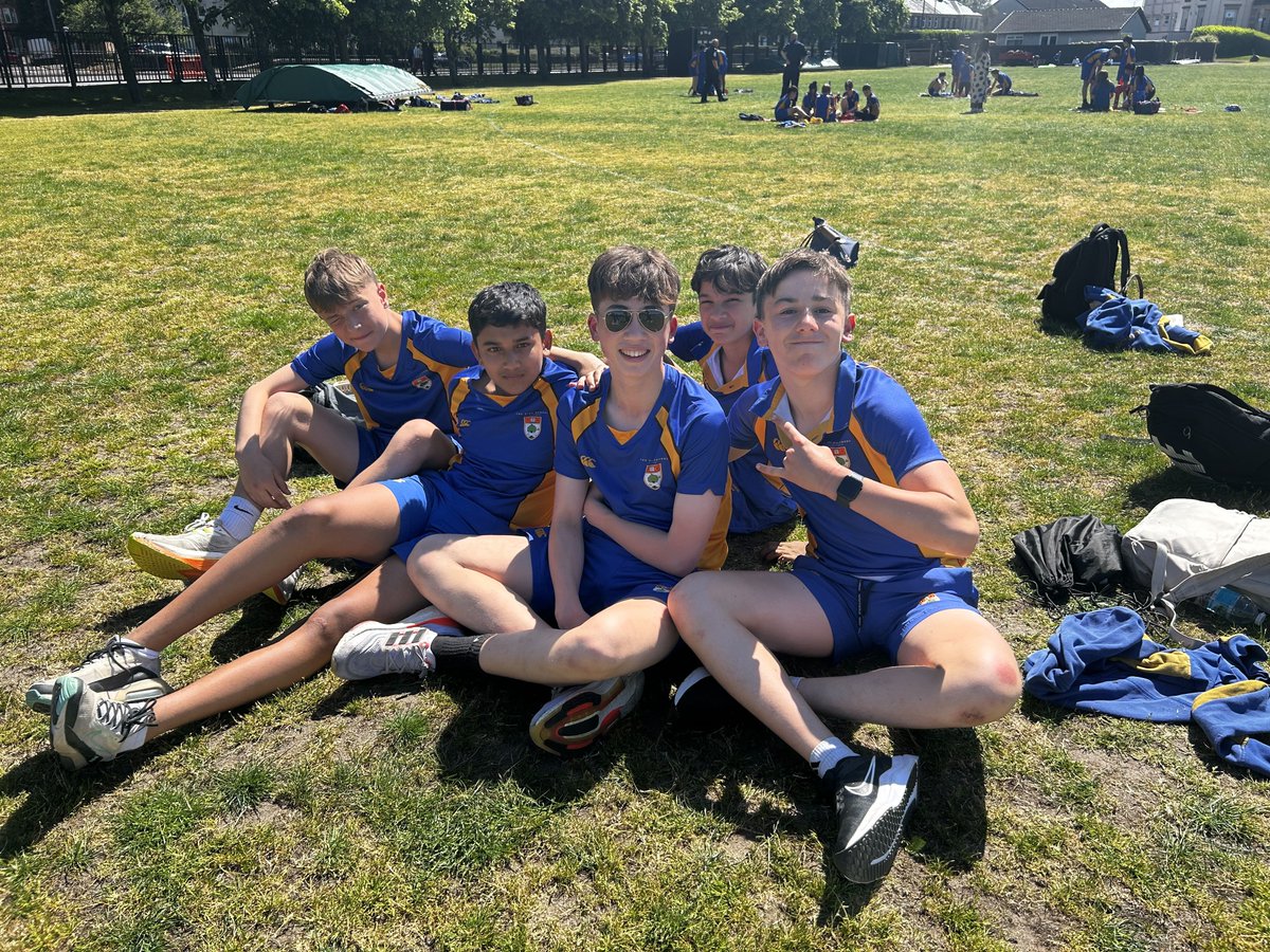 HSofG's tweet photo. 🎇Senior School Activities Week continues with S2 taking part in team bonding exercises out on the playing fields with Primal Adventures!
#HSOGJoyofLearning #HSOGMemorableMoments https://t.co/01JNP9c2ot