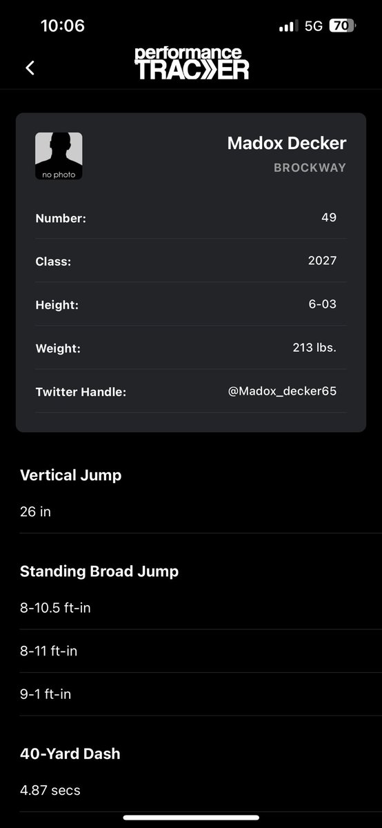 Madox Decker tweet media