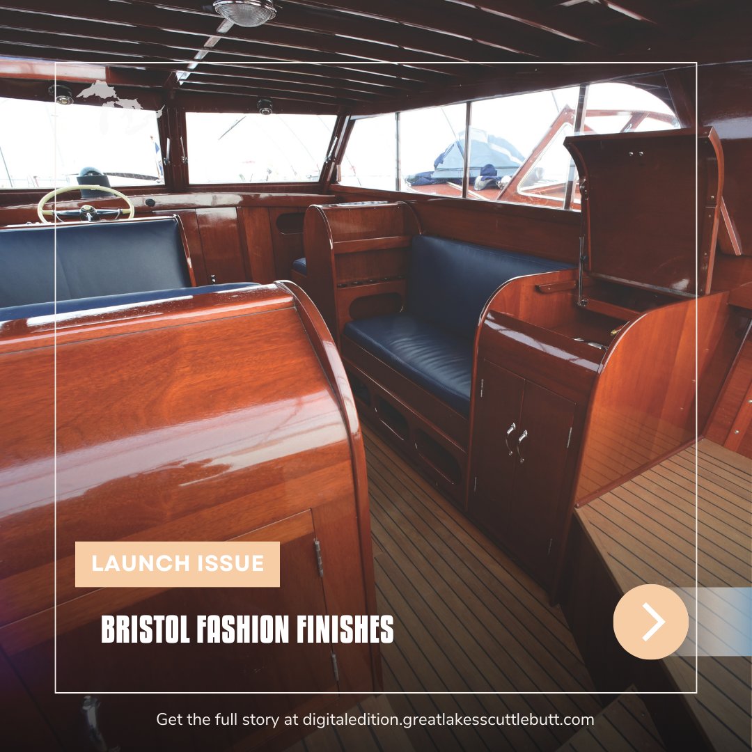 GLScuttlebutt's tweet image. Time to bring that brightwork back to life! Whether you’re working with teak, mahogany, or the rising star iroko, great varnish starts with solid prep.

Remember: it’s all about technique, patience, and a little love. High gloss or satin, your boat deserves to shine!