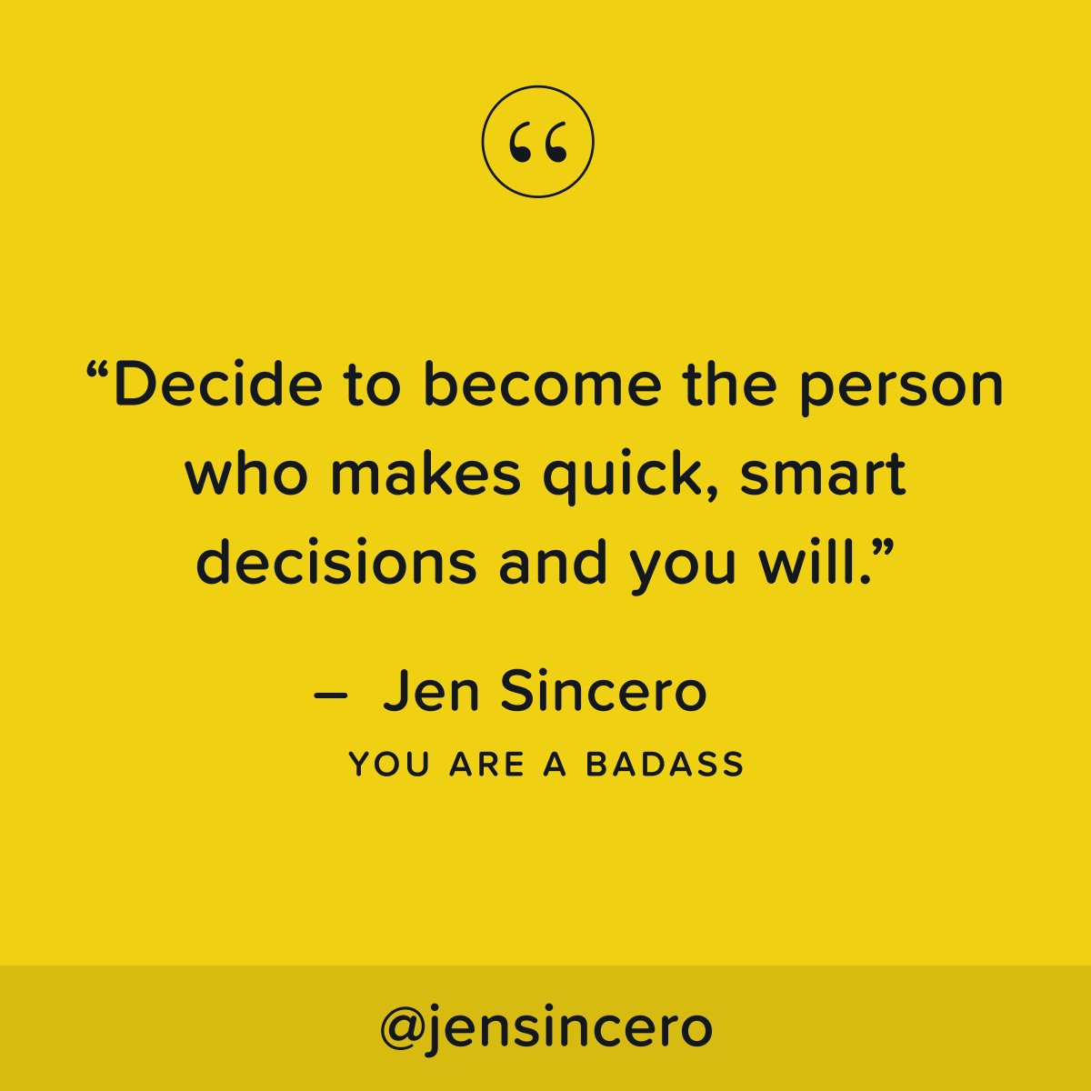 Indecision is one of the most popular tricks for staying stuck within the boundaries of what's safe and familiar. #youareabadass #QOTD #TuesdayThoughts #TuesdayMotivation