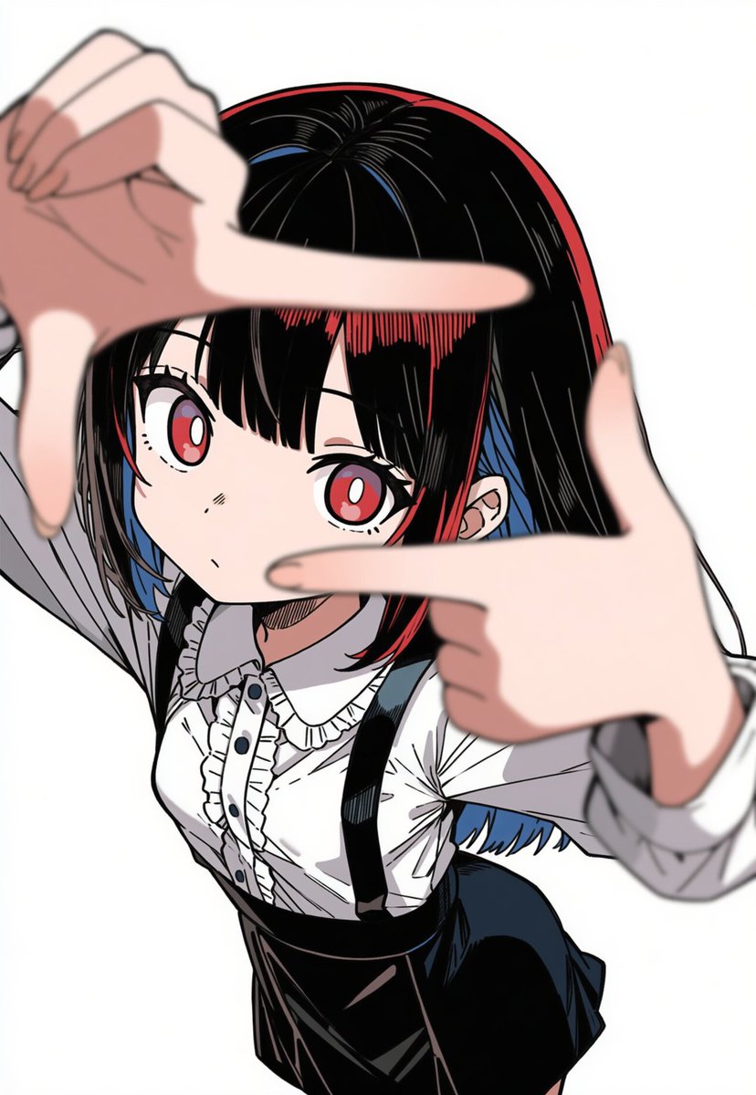 使えるかもしれないプロンプト(NovelAI V4.5) ｢finger frame｣ 指で