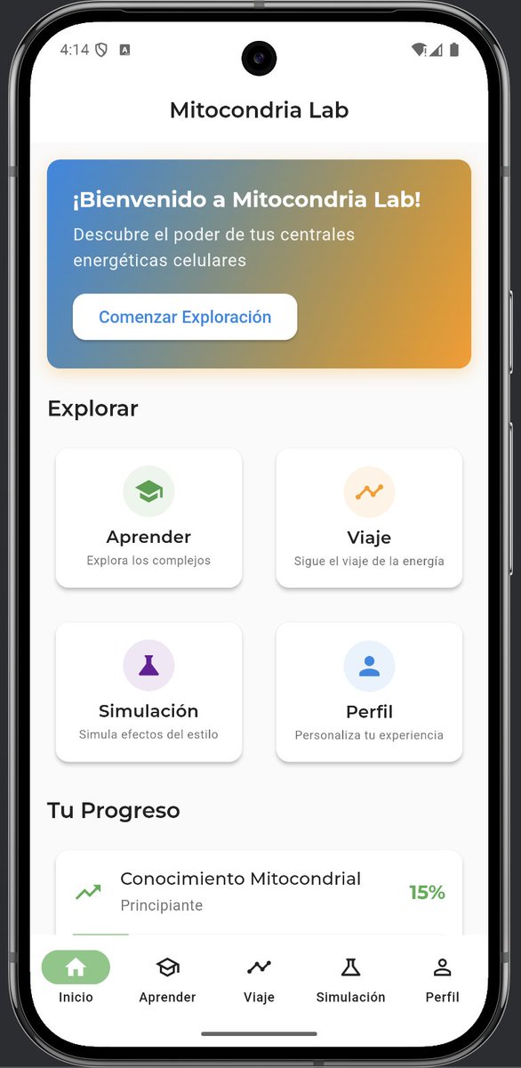 temperico's tweet photo. Nuevo proyecto en marcha... Mitocondria Lab
¿Qué os parece? #MitoLab https://t.co/lSvZ5jbcEv
