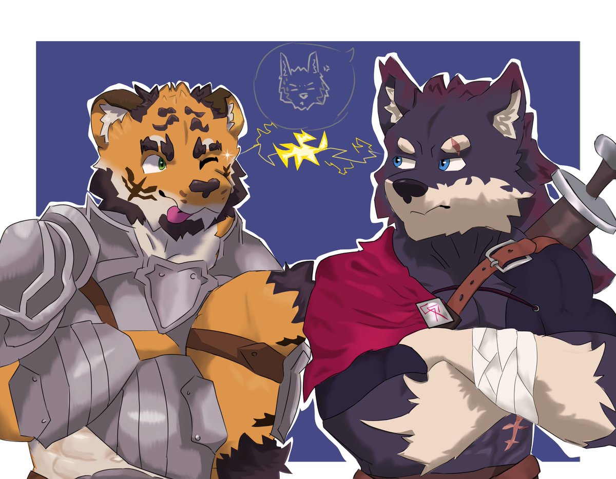 Tionh3411's tweet photo. An eternal rivalry 🐯⚡️🐺
Characters taken from the #ArcaneShop by @Ronci14 https://t.co/wZhGqgvzYB